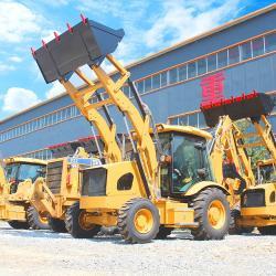 Погрузчик фронтальный 4 колеса буксируемый экскаватор 4 тонны (арт. 25-5083220)