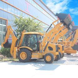 Экскаватор-погрузчик 4x4 дизельный мини буксируемый (арт. 25-5083223)