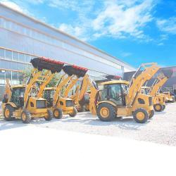 Экскаватор-погрузчик 4x4 дизельный мини буксируемый (арт. 25-5083223)