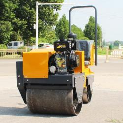 Каток дорожный вибрационный дизельный двойной барабан 1 тонна (арт. 25-5083230)