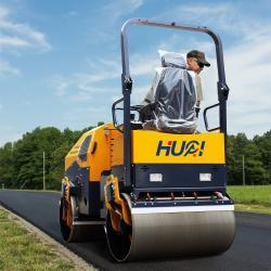 Каток вибрационный бензиновый с двойным барабаном и двигателем (арт. 25-5083252)