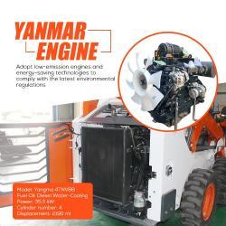 Погрузчик мини гусеничный многофункциональный с двигателем и насосом (арт. 25-5083269)