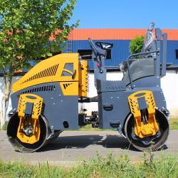 Каток дорожный вибрационный для асфальта с мощным двигателем (арт. 25-5083293)
