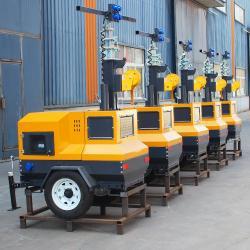 Мачта осветительная портативная светодиодная солнечная белая (арт. 25-5083315)