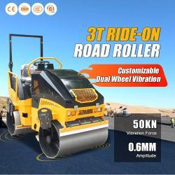 Каток дорожный вибрационный мини 3 тонны 3000 кг (арт. 25-5083335)