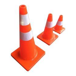 Конус дорожный гибкий мягкий ПВХ 28 (арт. 25-5083401)