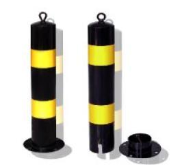 Столбик парковочный дорожный стальной съемный и стационарный (арт. 25-5083407)