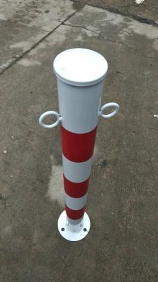 Столбик предупреждающий стальной с кольцом и делинеаторами (арт. 25-5083467)