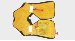 Жилет спасательный автоматический надувной желто-красный (арт. 25-5083472)