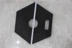 Столбик пластиковый дорожный с черным основанием (арт. 25-5083478)