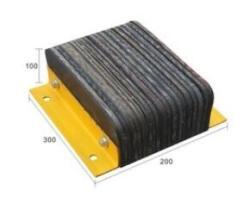 Блок резиновый противоударный для склада и логистики (арт. 25-5083483)