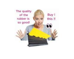 Кабельный протектор резиновый 5-канальный для пола ПВХ (арт. 25-5083530)