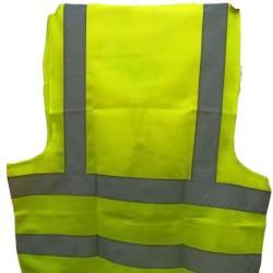 Жилет светоотражающий для бега с зелеными лямками (арт. 25-5083532)