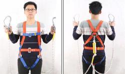 Страховочная привязь пятиточечная для высотных работ (арт. 25-5083541)