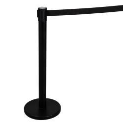 Барьер ленточный выдвижной стальной для контроля толпы (арт. 25-5083576)