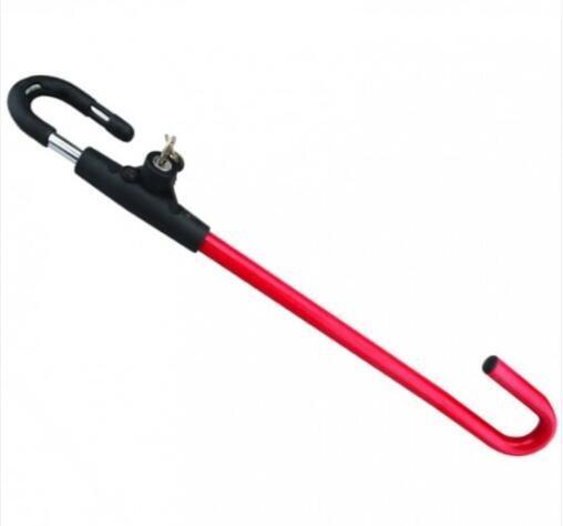 Блокиратор рулевого колеса универсальный красный стальной (арт. 25-5083584)