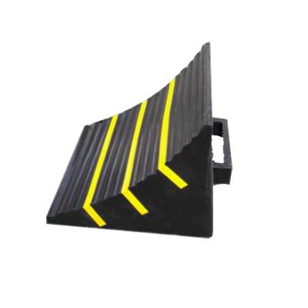 Упор резиновый для колес черно-желтый парковочный (арт. 25-5083657)