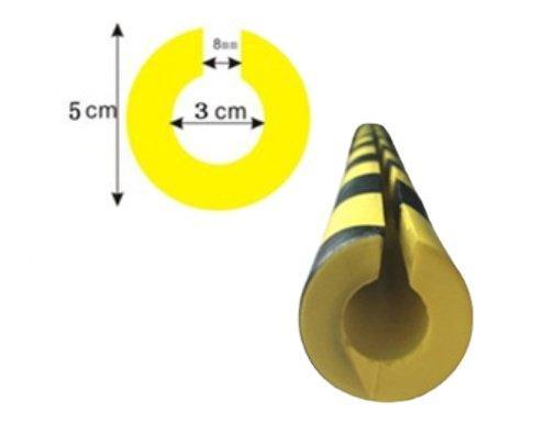 Уголок защитный пластиковый для стен парковки PU (арт. 25-5083662)