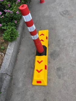 Столбик разделительный дорожный с отражателем пластиковый (арт. 25-5083675)