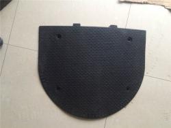 Лежачий полицейский гибкий круглый высоковидимый 500x600x40 мм (арт. 25-5083676)