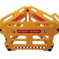 Барьер складной пластиковый переносной для улицы (арт. 25-5083677)