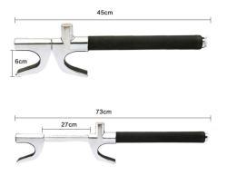Замок блокиратор рулевого колеса универсальный противоугонный (арт. 25-5083680)