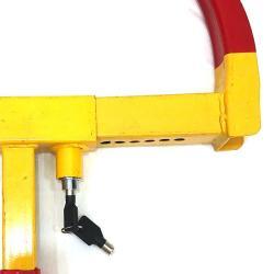 Замок противоугонный колесный с медным цилиндром (арт. 25-5083735)