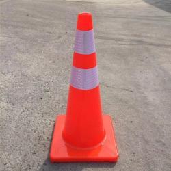 Конус дорожный гибкий 28 дюймов ПВХ для безопасности (арт. 25-5083789)