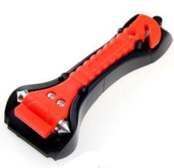 Молоток аварийный автомобильный с резаком и карбидным наконечником (арт. 25-5083812)