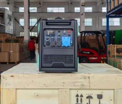 Генератор инверторный бензиновый 5kW 220V 50Hz с электростартером (арт. 25-5084073)