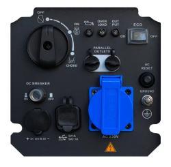 Генератор бензиновый инверторный мини 2 кВт электрический (арт. 25-5084264)