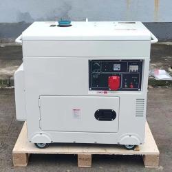 Генератор дизельный 5кВт бесшумный с дистанционным запуском (арт. 25-5084312)