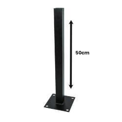 Кронштейн для столба 4x4 черный оцинкованный 2 дюйма (арт. 25-5084482)