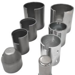 Детали автоштамповки из нержавеющей стали и меди с лазерной резкой (арт. 25-5084779)