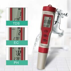 Тестер воды 3 в 1 TDS/EC/pH с измерением температуры (арт. 25-5084801)