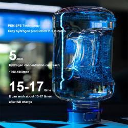 Бутылка для воды водородная 1.5L с технологией SPE PEM (арт. 25-5084826)