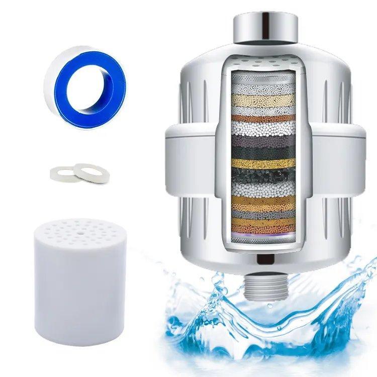 Фильтр для душа многоступенчатый от хлора и металлов (арт. 25-5084856)