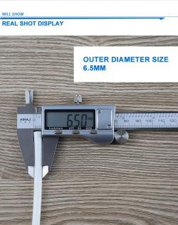 Фитинг для водопровода пластиковый белый 1/4 дюйма (арт. 25-5084858)