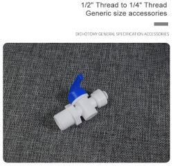 Кран шаровой пластиковый ручной для фильтра очистки воды (арт. 25-5084861)