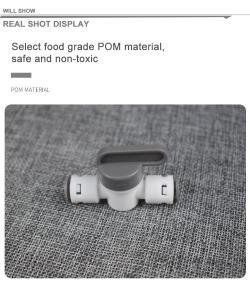 Клапан шаровый пластиковый для системы RO 1/2 дюйма (арт. 25-5084862)