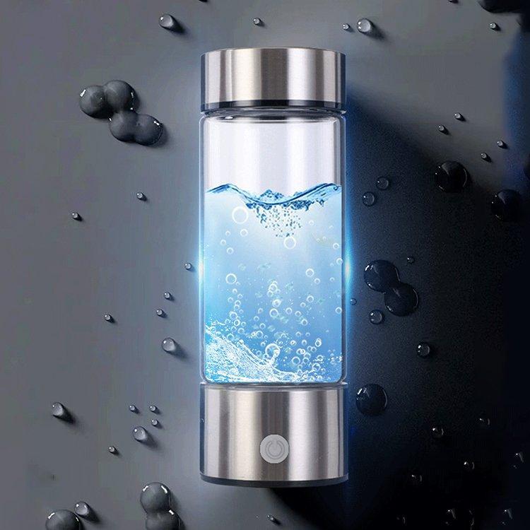 Бутылка для воды с водородом черная портативная умная (арт. 25-5084937)