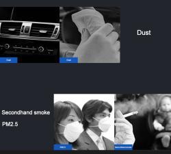 Очиститель воздуха автомобильный ионизатор USB для курильщиков (арт. 25-5084955)