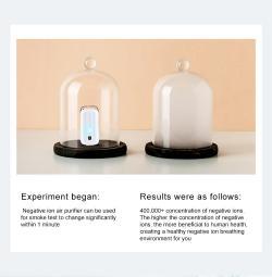 Очиститель воздуха миниатюрный носимый на шею для путешествий (арт. 25-5084960)