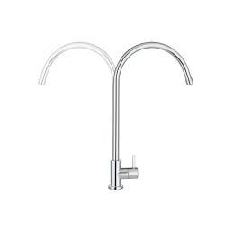 Смеситель кухонный из нержавеющей стали 304 с гусаком (арт. 25-5084970)