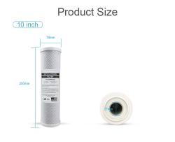 Фильтры для воды угольные картриджные 10 шт. (арт. 25-5085081)