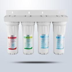 Фильтр для воды четырехступенчатый для дома PP+CTO+UDF (арт. 25-5085115)