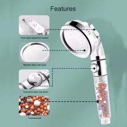 Душевая лейка ручная ионизирующая с фильтром высокого давления (арт. 25-5085134)