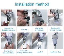 Фильтр для стиральной машины от накипи для чистой воды (арт. 25-5085153)