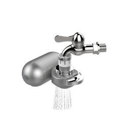 Фильтр для воды кухонный угольный мини на кран ABS (арт. 25-5085246)