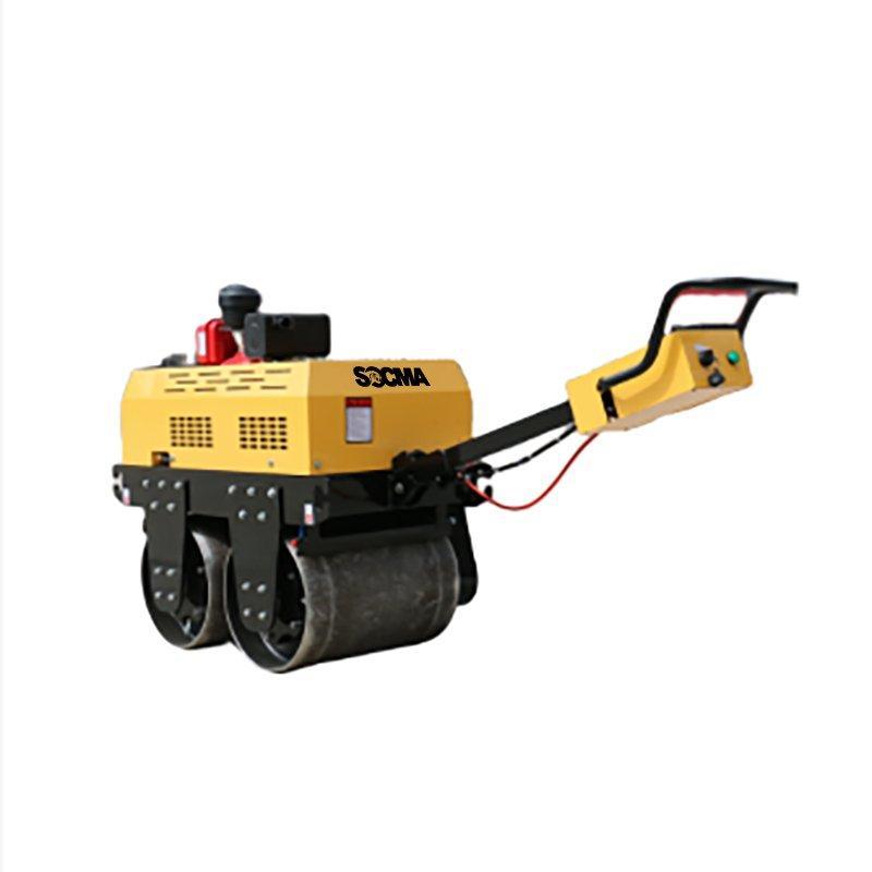 Каток дорожный вибрационный двухвальцовый с мотором компактный (арт. 25-5085302)